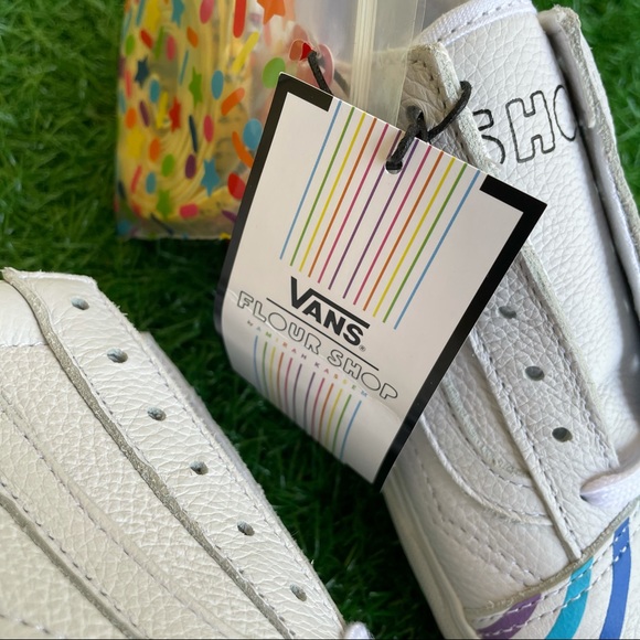 Vans Old Skool Flour Shop Rainbow Leather - Picture 4 of 9